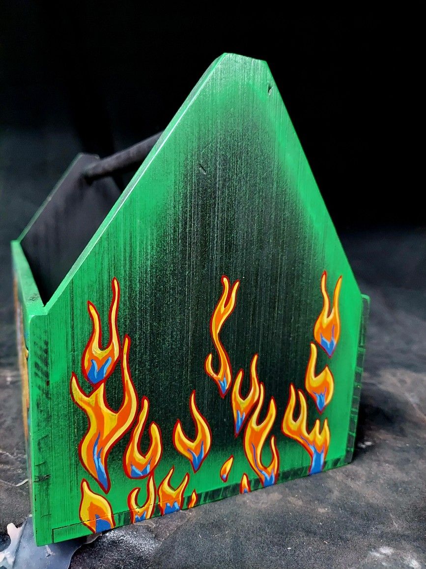 Custom Painted Tool Box