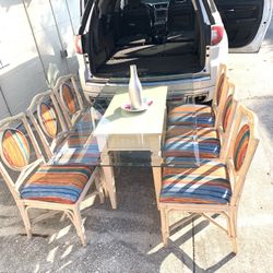 Dining Set $189 For All 🎁🎈🍁🍀 Table, Chair, Glass Furniture, Glass Table, Dining Room Furniture, Kitchen Dining, Wood Furniture, House Ítem.