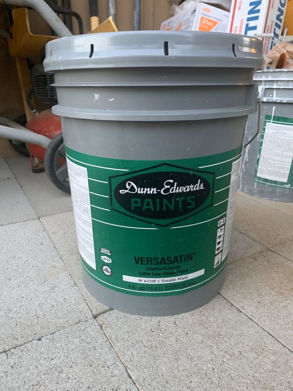 5 Gallon Bucket Of Grey Satin Paint for Sale in Chandler, AZ OfferUp