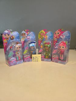 Shopkins Shoppies Dolls Beach Style New