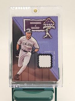 Derek Jeter game used jersey Yankees