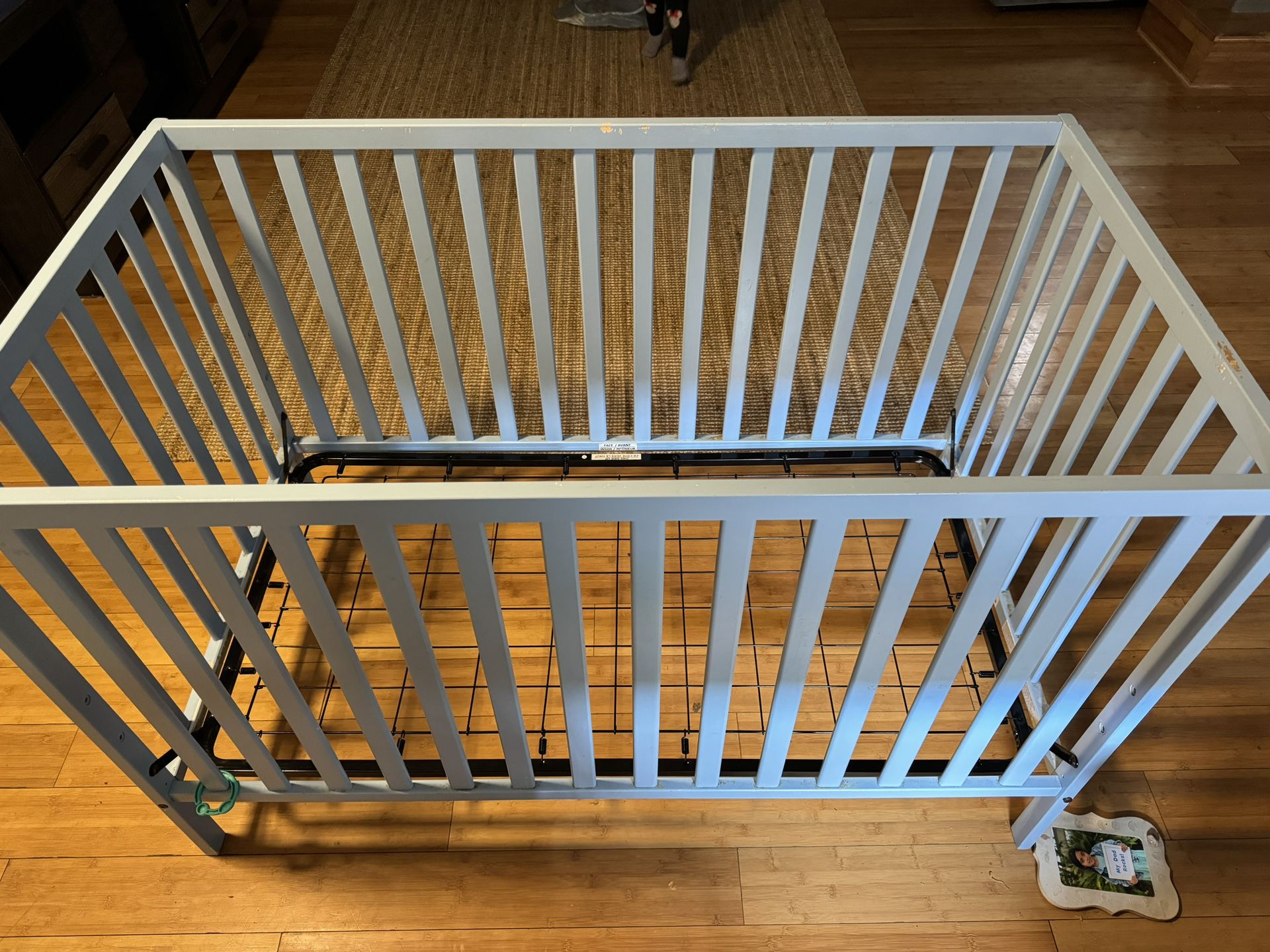 Baby Blue Crib 