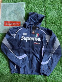 Supreme x Umbro Hooded Track Jacket Navy