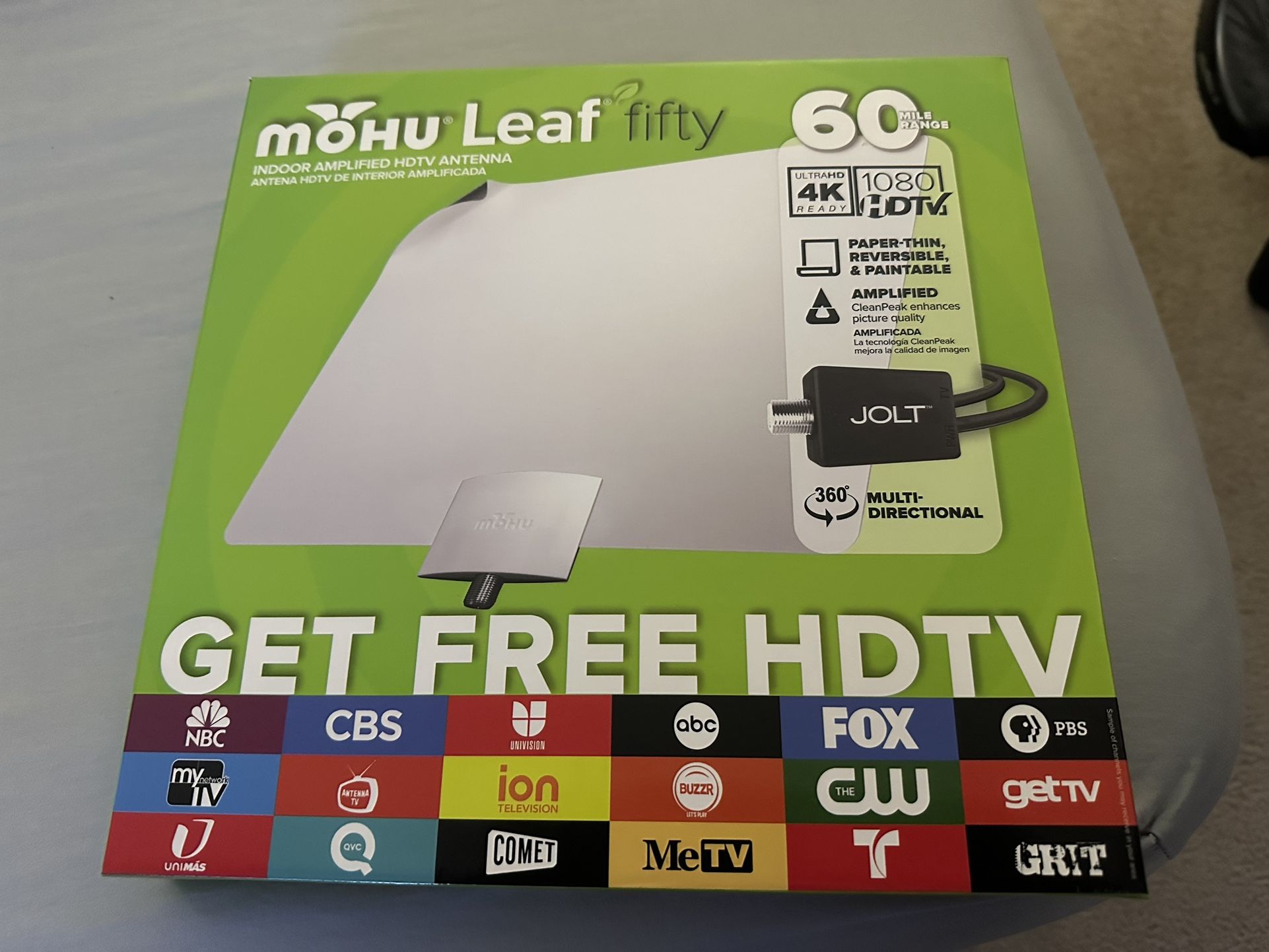 Mohu Leaf 60 Mile Antenna HDTV