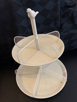 Metal Tiered Serving Stand