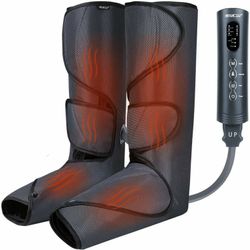 Brand NEW NEVER OPENED  AIR COMPRESSION LEG massager With Heat. 3 Levels Of Intensity 