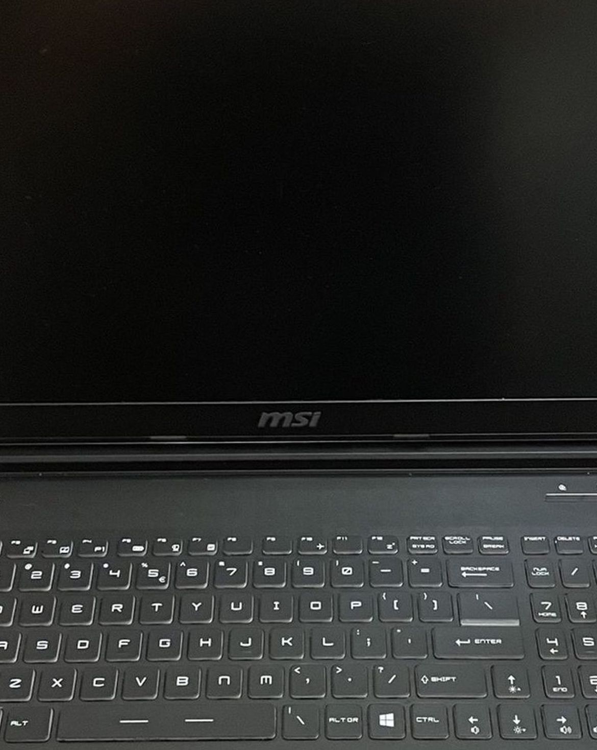 MSi Gaming Laptop Great Condition