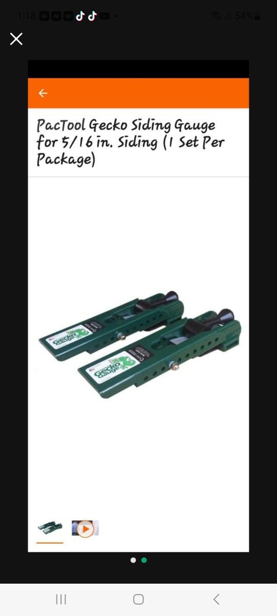 Gehco Hardiplank Spacers $60