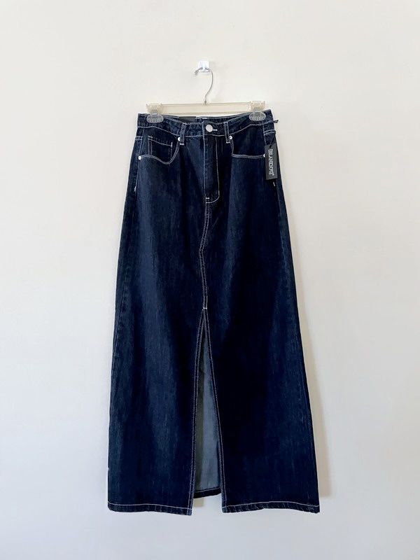 Zip Closure Jeans, Pencil Skirt With Pockets