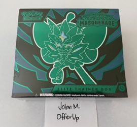 Pokémon TCG: Scarlet & Violet Twilight Masquerade Elite Trainer Box ETB New/Sealed