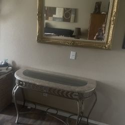 Table And Mirror