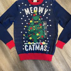 Meowy Christmas Sweater