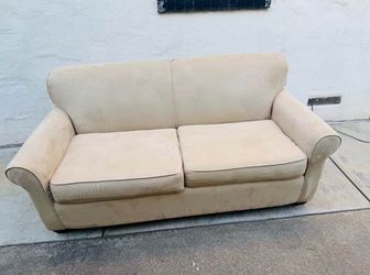 Nice tan couch futon