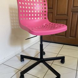 IKEA Adjustable Swivel Chair - SKÅLBERG/SPORREN - Pink/Black
