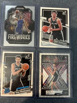 Victor Wembanyama Rookie  Basketball Cards  