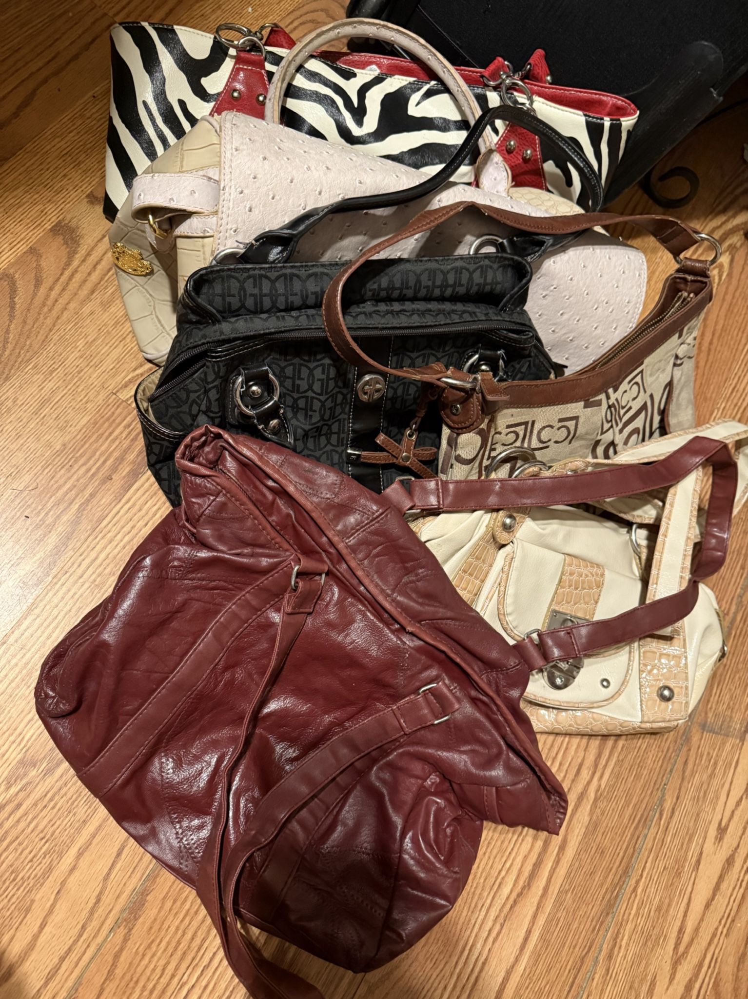 6 Ladies Bags / 6 Bolso De Mujer