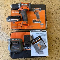 RIDGID 18V Cordless 1/2 in. Drill/Driver Kit with 2.0 Ah Battery and Charger