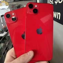 UNLOCKED iPhone 14+ Red 128GB
