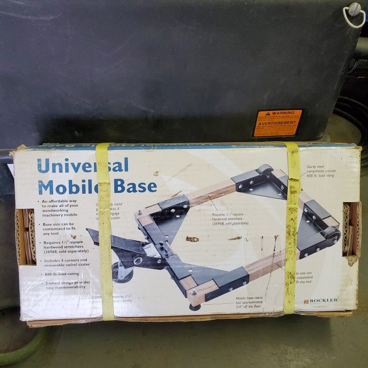 New In The Box Rockler Universal Mobile Base for Sale in Buckley, WA