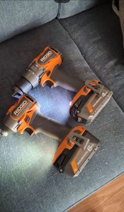 Ridgid drills and charger