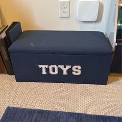 Toy Box with Hinge