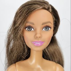 Barbie Glitz Doll Purple Dress DGX81 Neysa Headmold