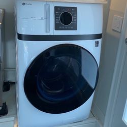 GE Profile with Pet Hair Removal 4.6-cu ft Ventless All-In-One Washer Dryer Combo ( White )