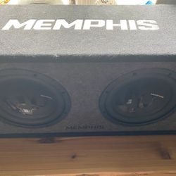 10 inch Memphis audio subs