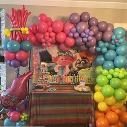 Trolls Birthday Decorations 