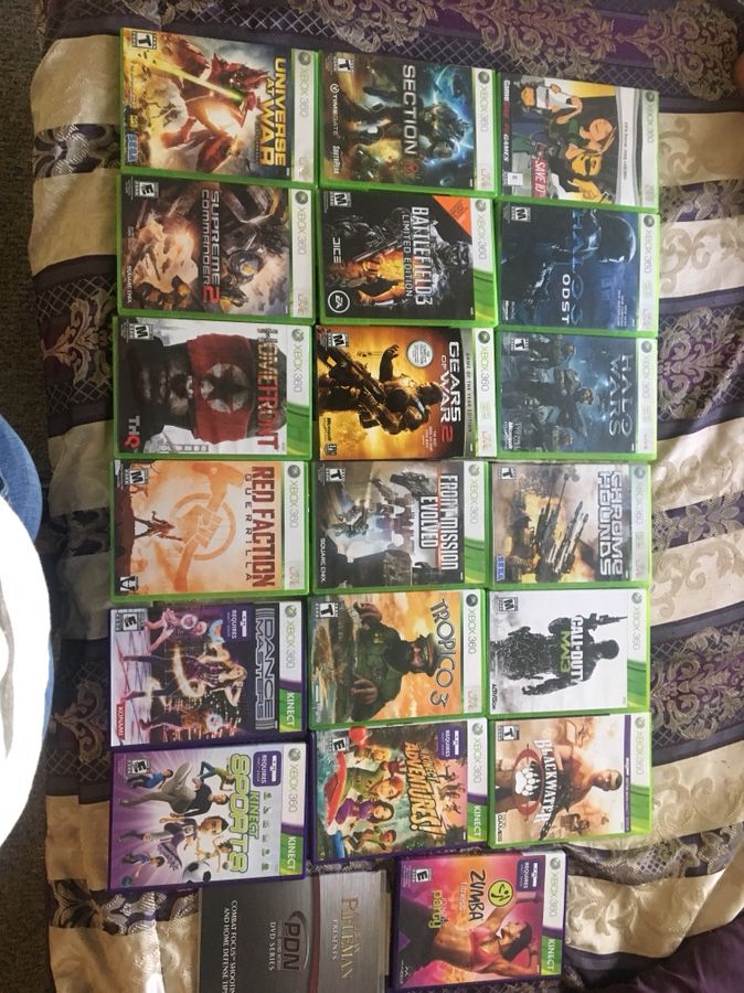Xbox 360 games $60 great price 20 games