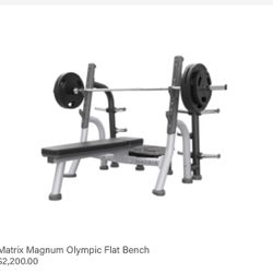 Olympic Flat Bench Press