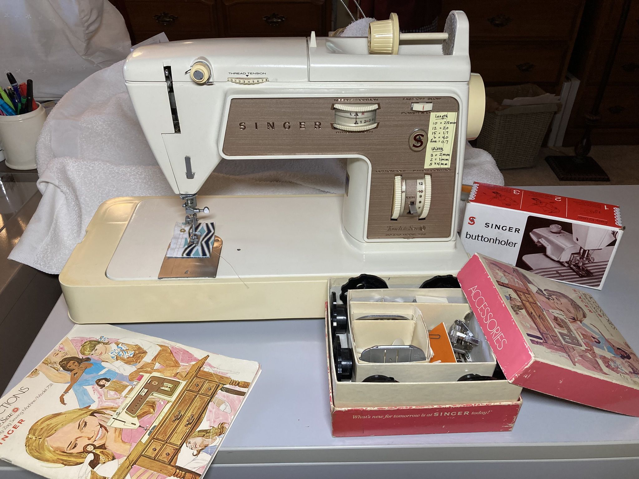 Vintage Singer Sewing Machine