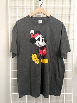 Vintage Disney Mickey Mouse Christmas Graphic T-Shirt