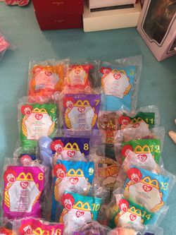 TY Beanie babies- McDonalds 1-18