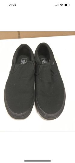 Vans Black/black Slip On 11 Men’s