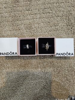 PANDORA Wise Owl Graduation Charm, Pandora White Daisy Flower Spacer Charm