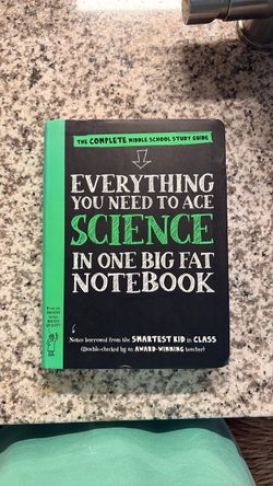 Everything you need to know to ace science in a big fat notebook📗
