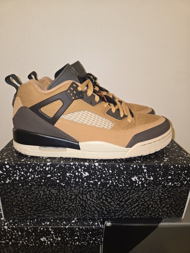 Jordan Spizike Low Flax