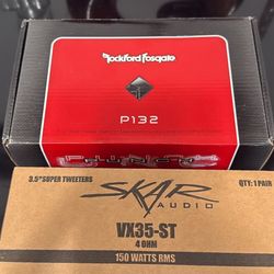 Rockford Fosgate & Skar Speakers