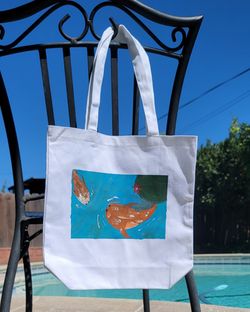 Hand Painted Tote