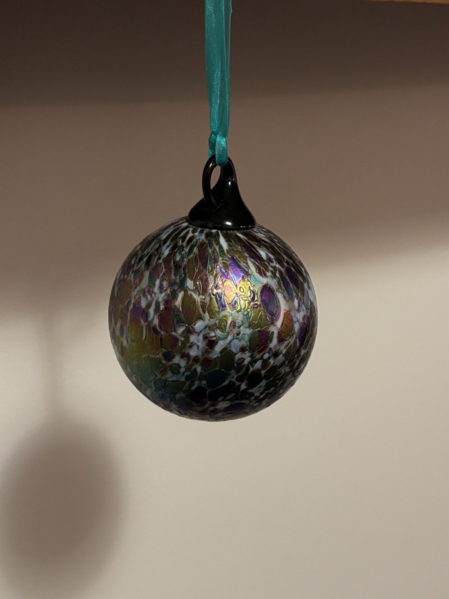 Carnival Glass Ornament 