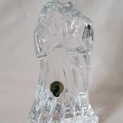 Genuine Waterford Crystal Bride And Groom Figurine/Cake Topper 