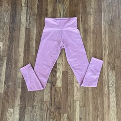 New Very Cute Light Pink Exercise Pants Size Small