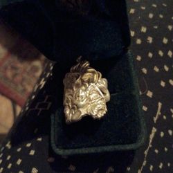 Sterling Silver Art Nouveau Beautiful Ring