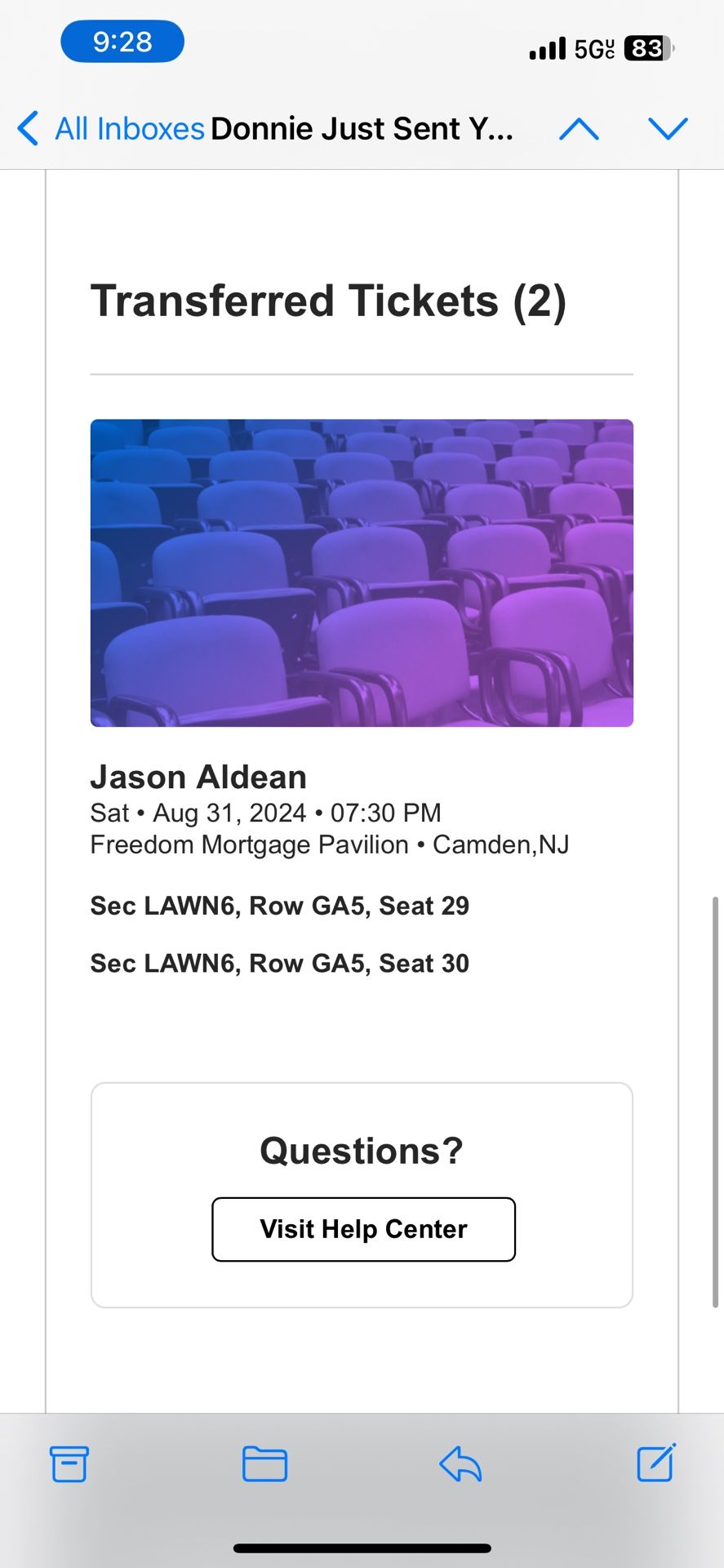 Free Concert Tickets