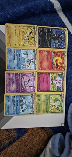 Eeveelution Black and Whote Promo cards