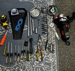 Lot Of Mechanic Tools 