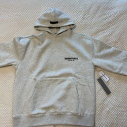 Essentials Light Oatmeal Hoodie