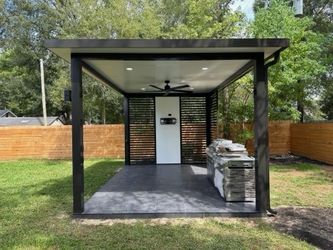 Fence And Pergola