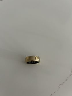 Oura 3 Horizon Ring Gold Size 6 - Works Factory Reset